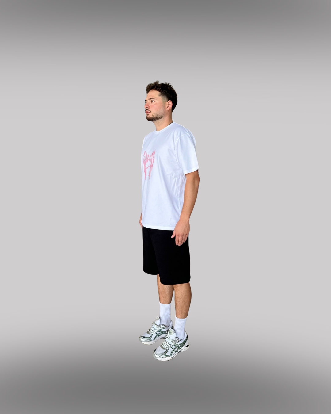 OVERSIZE CAMOPINK TEE WHITE