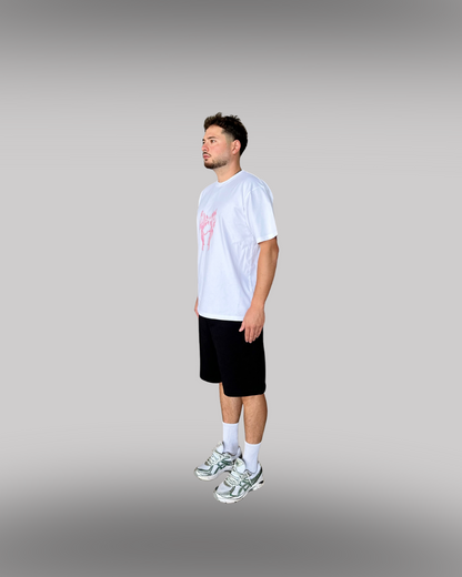 OVERSIZE CAMOPINK TEE WHITE