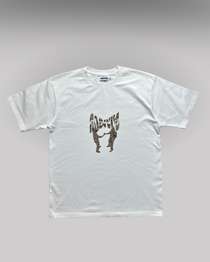 OVERSIZE CAMO TEE WHITE