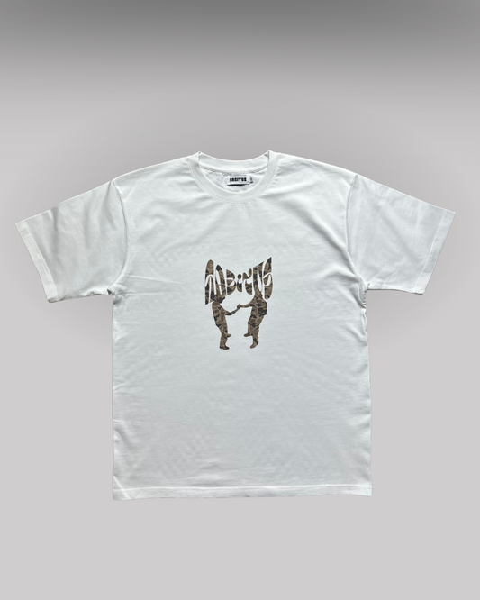 OVERSIZE CAMO TEE WHITE