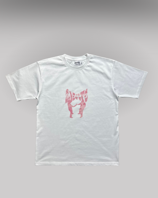 OVERSIZE CAMOPINK TEE WHITE